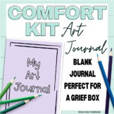 Art Journal for Grief Box or Comfort Kit Free Coping Skill