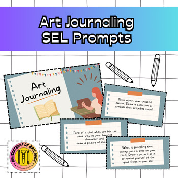 Preview of Art Journaling SEL Starters/Morning Work