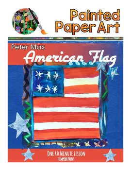 Preview of Art Lesson: A Salute to the American Flag