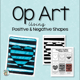 Art Lesson: Op Art Using Positive & Negative Shapes