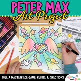 Peter Max Art Lesson: Pop Art Heart Step By Step Drawing, 