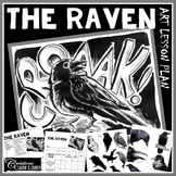 Art Lesson Plan : The Raven - Autumn and Halloween