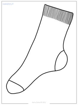 Art Lesson Plan for Elementary School - Silly Socks by Kerry Daley