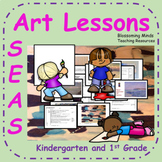 Art Lesson Plans 5 week Unit : Seas and Oceans