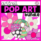 Pop Art Lesson - Pop Art Bundle  - Art Sub Plans - Pop Art