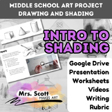 Art Lesson & Project - Intro to Shading - 6/7/8 - Google D