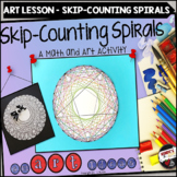 Art Lesson Skip Counting Spirals