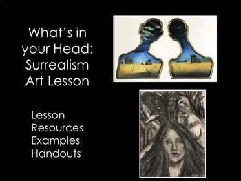 Preview of Middle and High School Art Lesson-Surrealism