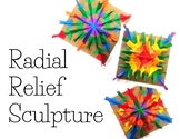 Art Lesson for Kids: Radial Symmetry Paper Relief Sculpture