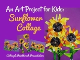 Art Lesson for Kids: Sunflower Collage