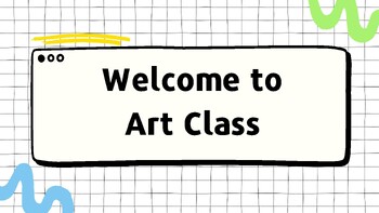 Preview of Art Lessons (3 weeks)