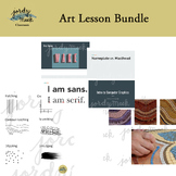 Art Lessons: Mixed Media, Mosaic, Graphic Design, and Shad