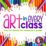 Art Lessons for Elementary Grades Bundle