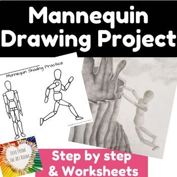 Figure Drawing Lessons 5/8 - Drawing The Manikin (Mannequin