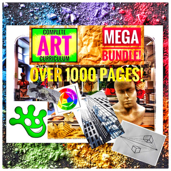Preview of AP Art Mega Bundle. Curriculums and Support Resources Middle School