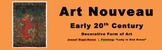 Art Movement Mini Posters (SET A) (print ea. set for your 