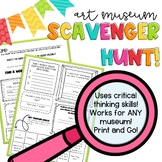 Art Museum Scavenger Hunt!