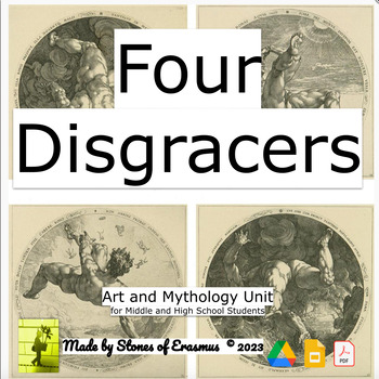 Preview of Art & Mythology Connection: 'The Four Disgracers' Mini-Unit for Grades 8-10