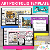 Digital Art Portfolio Templates: 3 Art Assessment & Critiq