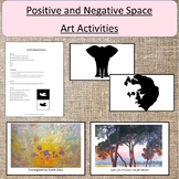 Art: Positive and Negative Space Activities Kindergarten a