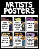 Art Posters - Inspiration Quotes from Great Artists - Clas