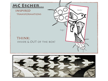 Preview of Art Presentation: MC Escher and Bugs and Birds artwork