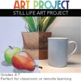 Still Life Art Project for Elementary Art
