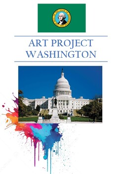Preview of Visual Art Unit Lessons Scheme Project based on Washington USA