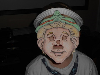 Preview of Interactive Character Masks:  Jack and the Beanstalk