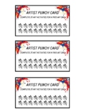New and Improved - Artist Punch Cards