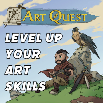 Preview of Art Quest - Workbook Game For Artists Looking To Get Into Video Games or Film