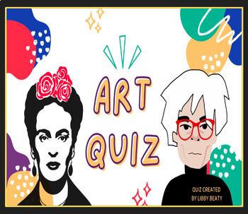 Preview of Art Quiz