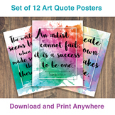 Art Quote Poster Pack