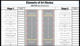 Art Race Car Game - Elements of Art 