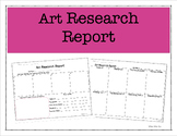 Art Research Report