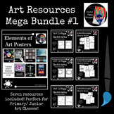 Art Resources Mega Bundle #1- Distance Learning PDF Resour