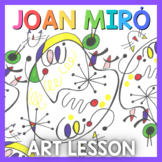 Art Lesson: Joan Miró Art Game | Art Sub Plans