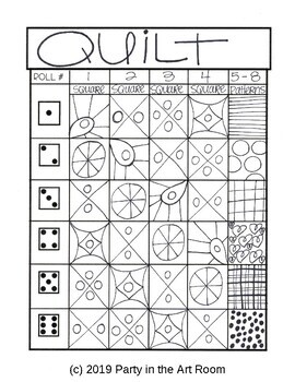 Art Lesson: Quilt | Sub Plans, Early Finishers, No Prep | TpT
