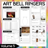 Art Room Bell Ringers | 90 Prompts | Volume 5