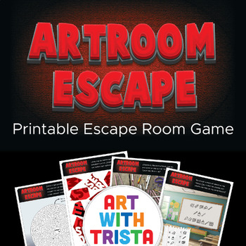 Preview of Artroom Escape - A Printable, No Prep, Art Escape Game
