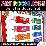 Art Room Jobs Poster for Elementary Art: Editable PowerPoi