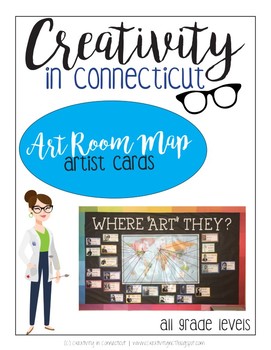 Preview of Art Room Map-Artist Cards