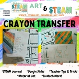 Art STEAM: Crayon Transfer Challenge