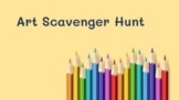 Art Scavenger Hunt (Google version) ~ Great Engaging Virtual Fun!