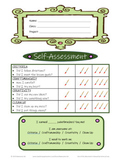 Art Self-Assessment Rubric