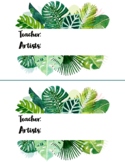Art Show Labels - Groupwork Name Tags