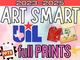 Art Smart UIL 30 paintings in a PowerPoint file - 2023-2025 list