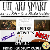 UIL Art Smart Study Guides 1 & 2--Prints 1-20*