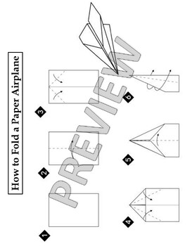 Art Sub Plan - Paper Airplane Drawing by Art Bliss | TPT