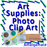 Art Supplies: 8 Piece Photo Clip Art